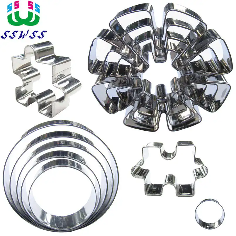 Puzzle Shape Sugarcraft Cake Decorating Fondant Cutters Tool Cookies And Muffins Craft Molds,Direct Selling
Puzzle Shape Sugarcraft Cake Decorating Fondant Cutters Tool Cookies And Muffins Craft Molds,Direct Selling