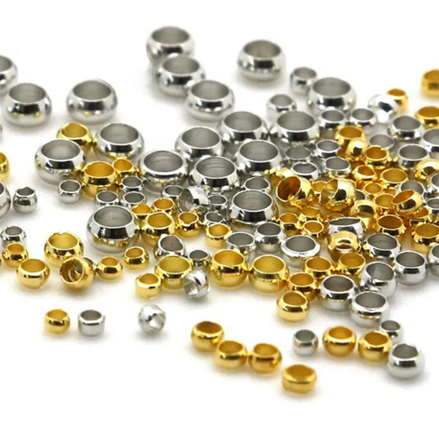 500pcs 2.5mm Stainless Steel Round Beads Crimp End Bead For Diy Jewelry Findings And Components rhodium silver
500pcs 2.5mm Stainless Steel Round Beads Crimp End Bead For Diy Jewelry Findings And Components rhodium silver