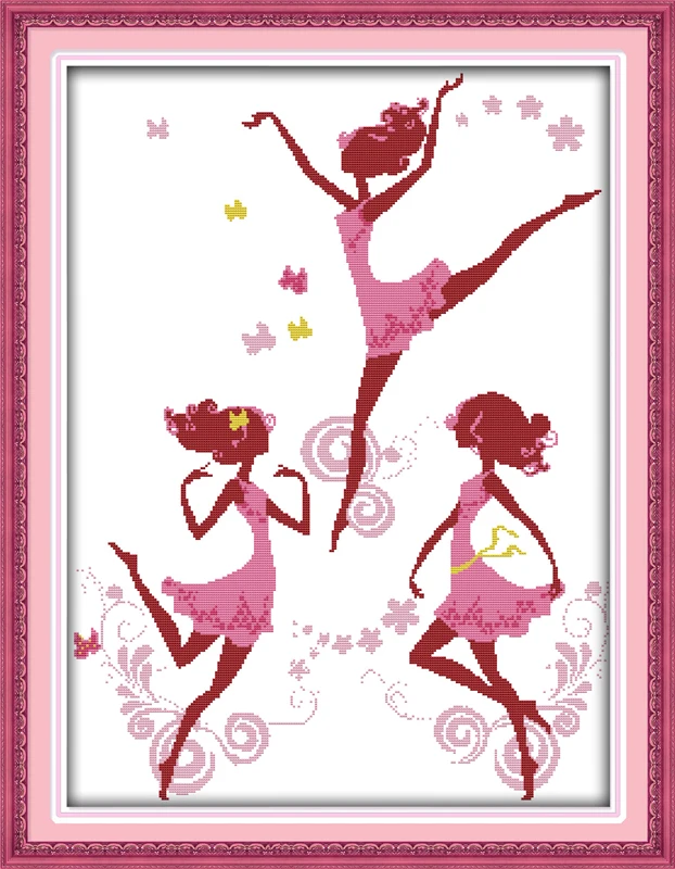 Fashion ballet girl Counted 11CT Printed 14CT DMC Cross Stitch Set DIY Chinese Cotton Cross-stitch Kit Embroidery Needlework
Fashion ballet girl Counted 11CT Printed 14CT DMC Cross Stitch Set DIY Chinese Cotton Cross-stitch Kit Embroidery Needlework