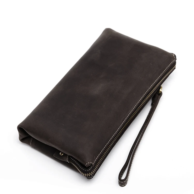 Crazy Horse Leather Bags Man Clutch Wallet Leather Large High Quality Zipper Men Handy Bag Male Long Wallets Vintage Purse J20
Crazy Horse Leather Bags Man Clutch Wallet Leather Large High Quality Zipper Men Handy Bag Male Long Wallets Vintage Purse J20