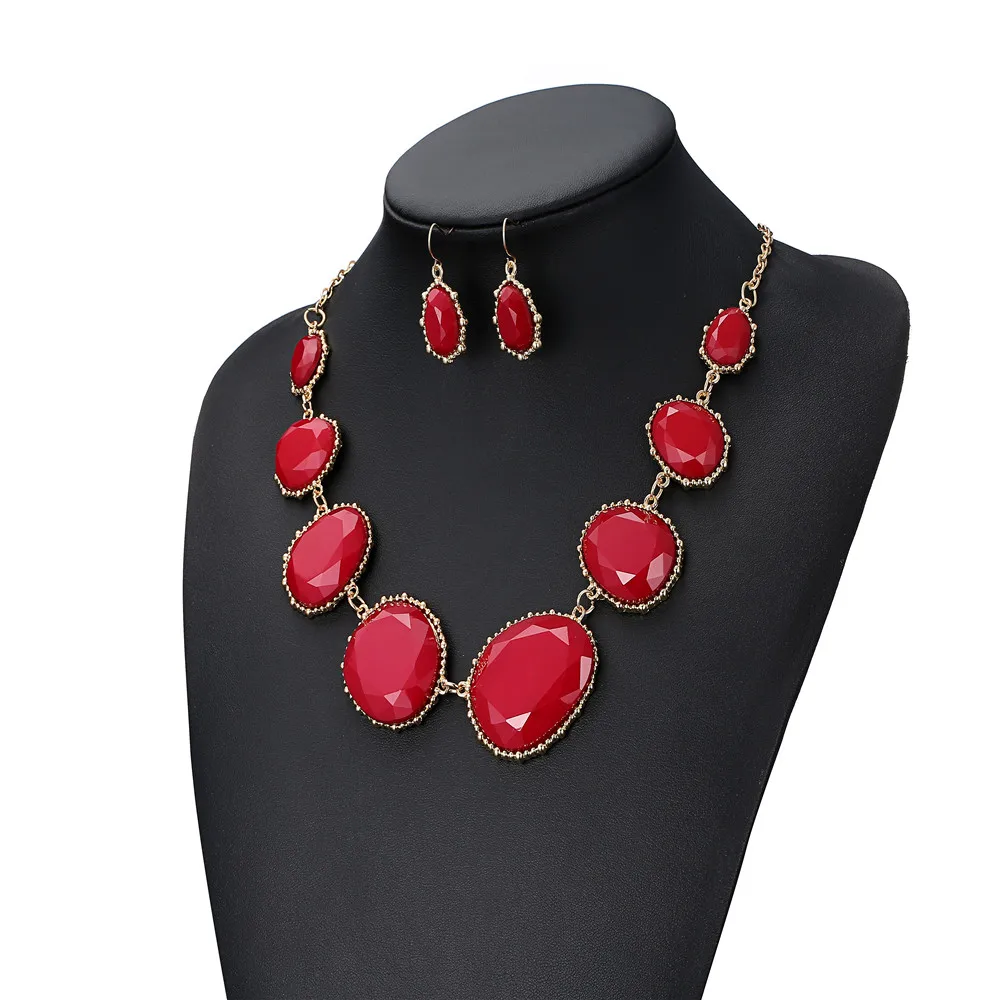 Fashion Gold Red Office Necklace Multi layer 2 circle Acrylic Beads Choker Chain Necklaces Enamel Jewelry for Women Duftgold
Fashion Gold Red Office Necklace Multi layer 2 circle Acrylic Beads Choker Chain Necklaces Enamel Jewelry for Women Duftgold