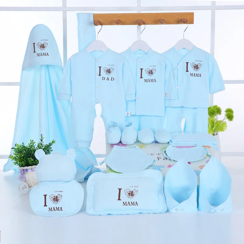 

Newborn Baby Clothing Set Brand Baby Boy/Girl Clothes Set New Born Baby Clothes Underwear 100% Cotton 22PCS/set Without Box