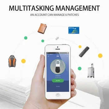 Smart Search Bluetooth Tracker Anti-lost Plate Keychain Pendant GPS Anti Lost with Phone APP for Kids Pet Dog Cat Child Wallet
Smart Search Bluetooth Tracker Anti-lost Plate Keychain Pendant GPS Anti Lost with Phone APP for Kids Pet Dog Cat Child Wallet