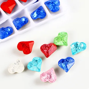 SEA MEW 20 PCS 12*13mm Multicolor Fashion Glass Heart Pendant Connectors For Women Jewelry Making
SEA MEW 20 PCS 12*13mm Multicolor Fashion Glass Heart Pendant Connectors For Women Jewelry Making