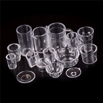 15Pcs/Set 1:12 Scale Dollhouse Miniature Transparent Plate Cup Dish Bowl Tableware Set Doll Food Kitchen Living Room Accessories
15Pcs/Set 1:12 Scale Dollhouse Miniature Transparent Plate Cup Dish Bowl Tableware Set Doll Food Kitchen Living Room Accessories
