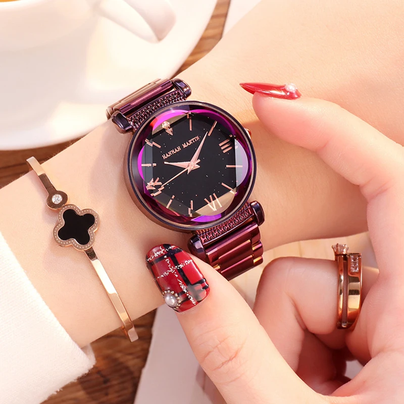Fashion Flower Dial Quartz Watch for Lady Dress Clock Elegant Magnetic Stainless Steel Mesh Strap Women's Bracelet Wrist Watches
Fashion Flower Dial Quartz Watch for Lady Dress Clock Elegant Magnetic Stainless Steel Mesh Strap Women's Bracelet Wrist Watches