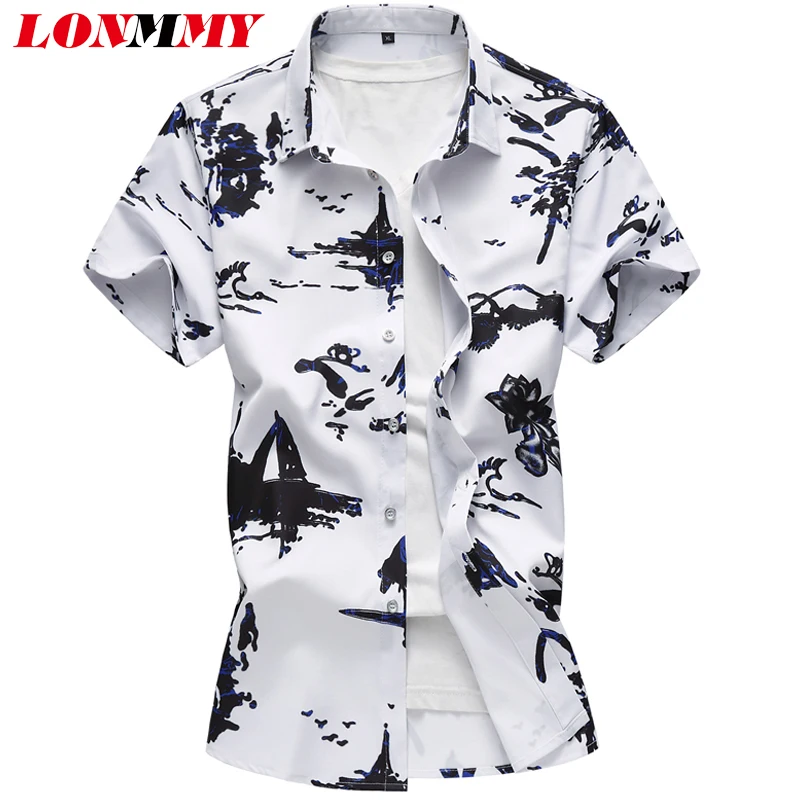 LONMMY PLUS SIZE 7XL 6XL Ink shirts men dress Fashion Mens shirts casual blusas masculina Short sleeve slim fit 2018 Summer
LONMMY PLUS SIZE 7XL 6XL Ink shirts men dress Fashion Mens shirts casual blusas masculina Short sleeve slim fit 2018 Summer