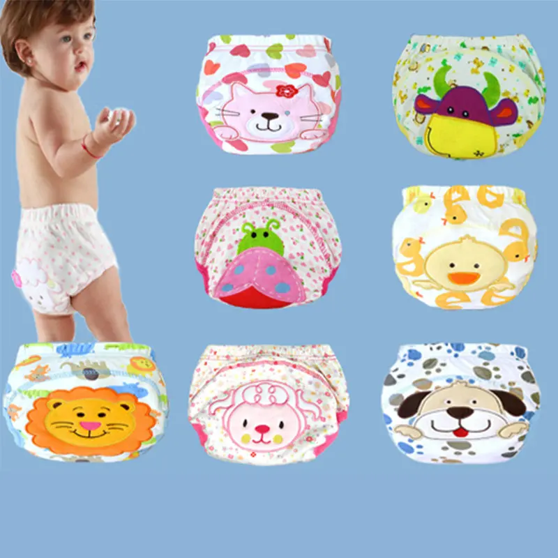 1Pcs Cute Baby Diapers Reusable Nappies Cloth Diaper Washable Infants Children Baby Cotton Training Pants Panties Nappy Changing
1Pcs Cute Baby Diapers Reusable Nappies Cloth Diaper Washable Infants Children Baby Cotton Training Pants Panties Nappy Changing