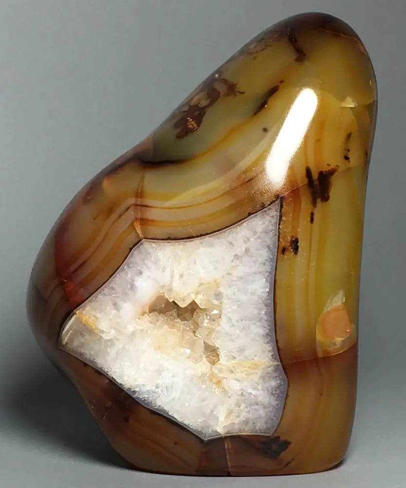 571g Agate Geode! NATURAL CARNELIAN CRYSTAL QUARTZ Agate buddha incense burner
571g Agate Geode! NATURAL CARNELIAN CRYSTAL QUARTZ Agate buddha incense burner
