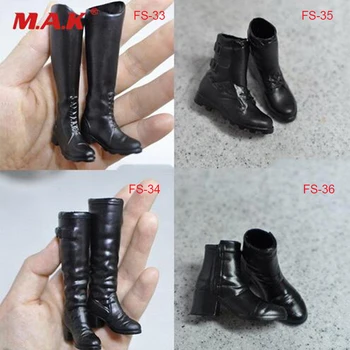 HoT 1/6 Female 1/6 Scale FS33-FS36 Black Boots empty inside Shoes Fit For 12" female Action Figure Model Toys Gift Collection
HoT 1/6 Female 1/6 Scale FS33-FS36 Black Boots empty inside Shoes Fit For 12" female Action Figure Model Toys Gift Collection
