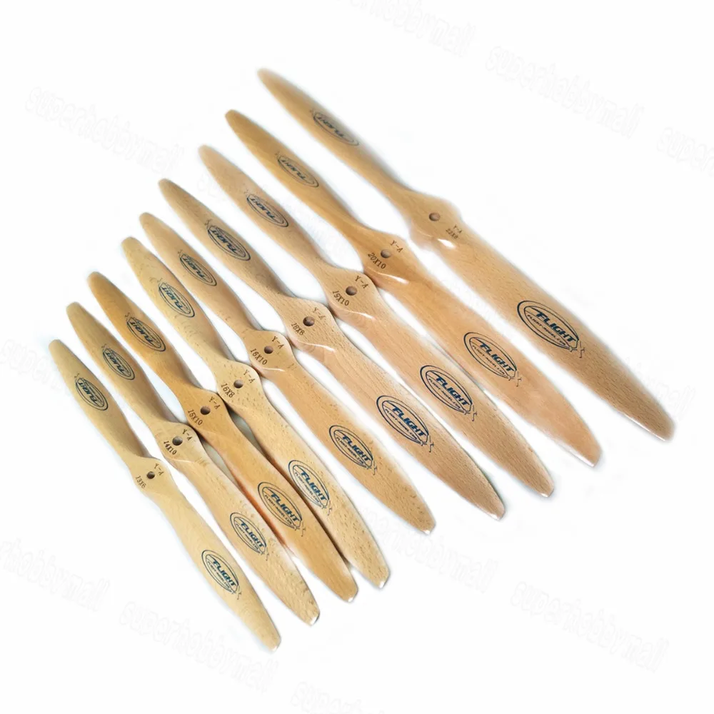 Flight High CW Prop Wood Wooden Propeller For Gasoline RC Airplane Plane 14x10 22x10 23x8 23x10 24x8 24x10 27x10 28x10 32x10
Flight High CW Prop Wood Wooden Propeller For Gasoline RC Airplane Plane 14x10 22x10 23x8 23x10 24x8 24x10 27x10 28x10 32x10
