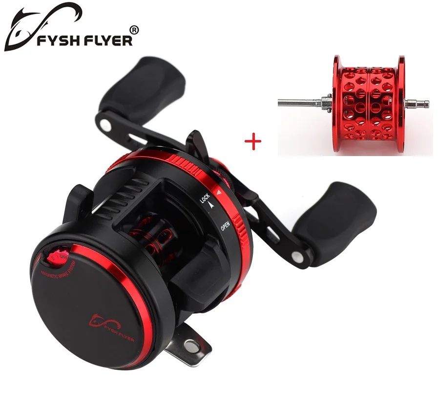 Left-Right Optional Lure Fishing Reel Super Strong Pull Tornado Drum Reel ,10+1 BB,Gift metal spare spool,Casting Drum Type Reel
Left-Right Optional Lure Fishing Reel Super Strong Pull Tornado Drum Reel ,10+1 BB,Gift metal spare spool,Casting Drum Type Reel