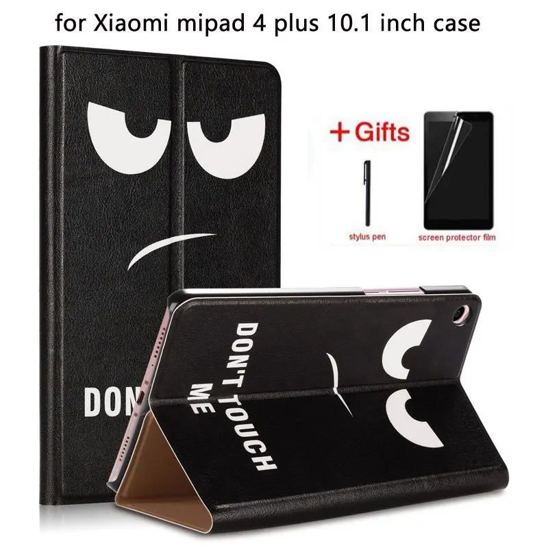 Flip PU Leather Stand Case For Xiaomi mi Pad 4 Plus 10.1 inch Cover For Xiaomi mipad 4 Plus 10.1 Wake Sleep Stand Case+Film+Pen
Flip PU Leather Stand Case For Xiaomi mi Pad 4 Plus 10.1 inch Cover For Xiaomi mipad 4 Plus 10.1 Wake Sleep Stand Case+Film+Pen