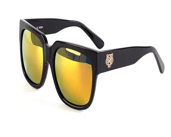 Unisex Fashion Newest Brand Design Acetate Full Rim Oversized Frame Driving Polarized Sunglasses Tiger Decoration Sunglasses 
Unisex Fashion Newest Brand Design Acetate Full Rim Oversized Frame Driving Polarized Sunglasses Tiger Decoration Sunglasses