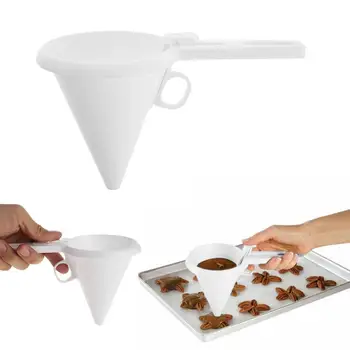 1Pcs Kitchen DIY Convenient Chocolate Candy Icing Funnel Mold White Adjustable Foodgrade Plastic Pancake Cream Batter Dispenser
1Pcs Kitchen DIY Convenient Chocolate Candy Icing Funnel Mold White Adjustable Foodgrade Plastic Pancake Cream Batter Dispenser
