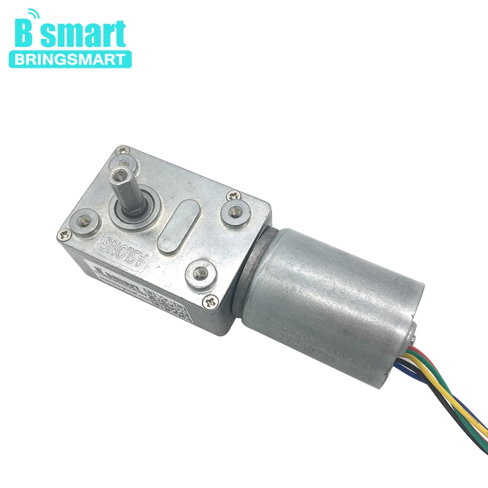 Bringsmart JGY-2838 DC Worm Gear Motor 12V 24V High Torque Brushless Reversed Self-lock Turbo-reducing Built-in Driver Gearbox
Bringsmart JGY-2838 DC Worm Gear Motor 12V 24V High Torque Brushless Reversed Self-lock Turbo-reducing Built-in Driver Gearbox