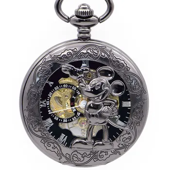 Drop Shipping Retro Mens Pocket Watches Mechanical Mouse Logo Hollow Carving Fob Watch Fashion Mens Gift Watches
Drop Shipping Retro Mens Pocket Watches Mechanical Mouse Logo Hollow Carving Fob Watch Fashion Mens Gift Watches