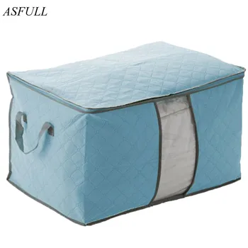 ASFULL Non-woven Storage Bags Quilt Clothes Closet Storage Divider Home Size Finishing Luggage Storage Organizer free shipping
ASFULL Non-woven Storage Bags Quilt Clothes Closet Storage Divider Home Size Finishing Luggage Storage Organizer free shipping