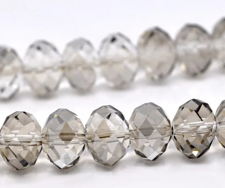 Free Shipping Wholesale AAA Top Quality Grey Crystal Glass Faceted Rondelle 5040 Loose Bead 12x8.2mm apx 72 beads 1 Strand
Free Shipping Wholesale AAA Top Quality Grey Crystal Glass Faceted Rondelle 5040 Loose Bead 12x8.2mm apx 72 beads 1 Strand