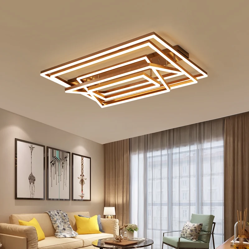 Modern minimalist atmosphere rectangular LED ceiling lamp large living room creative personality multi layer household lam'p
Modern minimalist atmosphere rectangular LED ceiling lamp large living room creative personality multi layer household lam'p