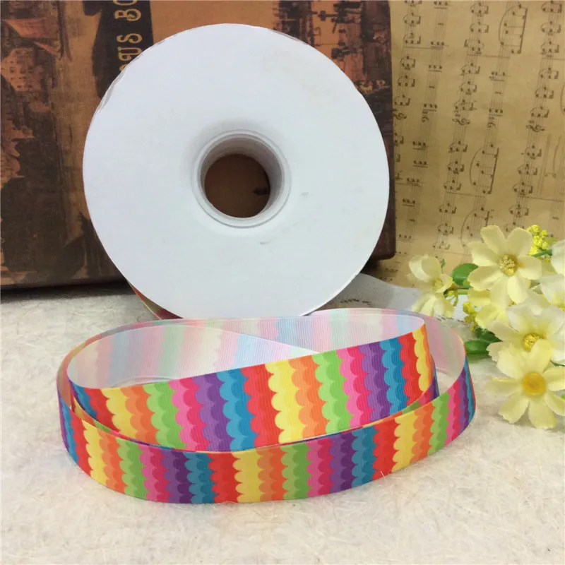 2.5cm high density double-sided rib rainbow wave thermal transfer ribbons Rowan wedding gift packaging ribbon bake 5 yards
2.5cm high density double-sided rib rainbow wave thermal transfer ribbons Rowan wedding gift packaging ribbon bake 5 yards