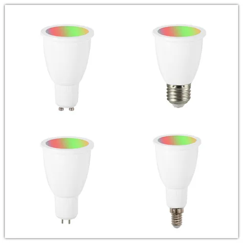 OOBEST 4 pcs magic downlight WiFi Smart Bulb 6W GU10/E27/GU5.3/E14 Light Bulb RGBW Dimmable Light Cup Tuya Inc/ Smart Life
OOBEST 4 pcs magic downlight WiFi Smart Bulb 6W GU10/E27/GU5.3/E14 Light Bulb RGBW Dimmable Light Cup Tuya Inc/ Smart Life