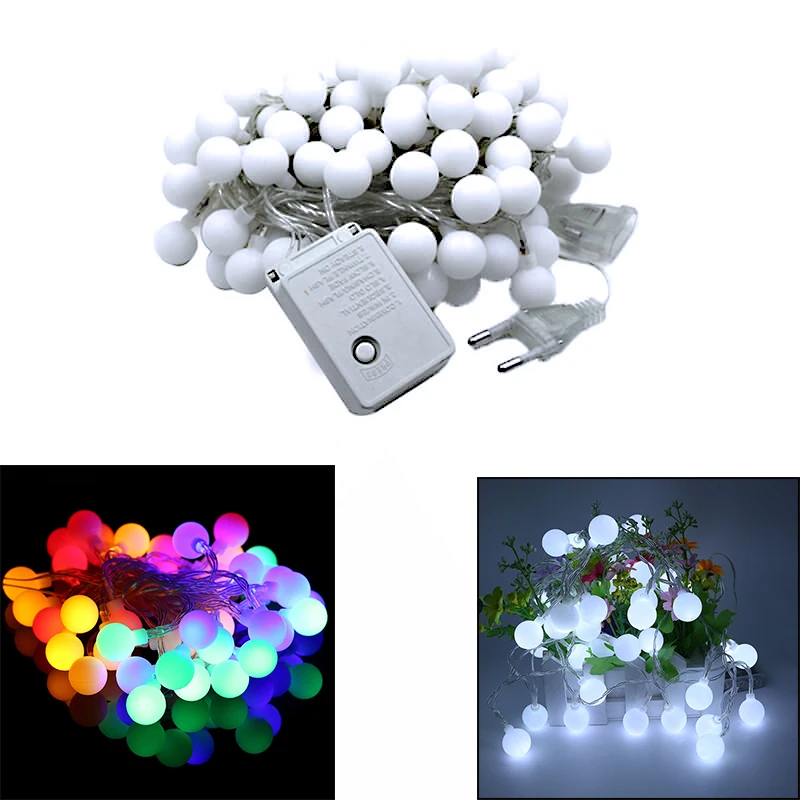 10M 100 Led Wedding Festoon Fairy String Light EU/US Plug Led String Fairy Light AC220V LED Globe Outdoor Garden Party Garland
10M 100 Led Wedding Festoon Fairy String Light EU/US Plug Led String Fairy Light AC220V LED Globe Outdoor Garden Party Garland