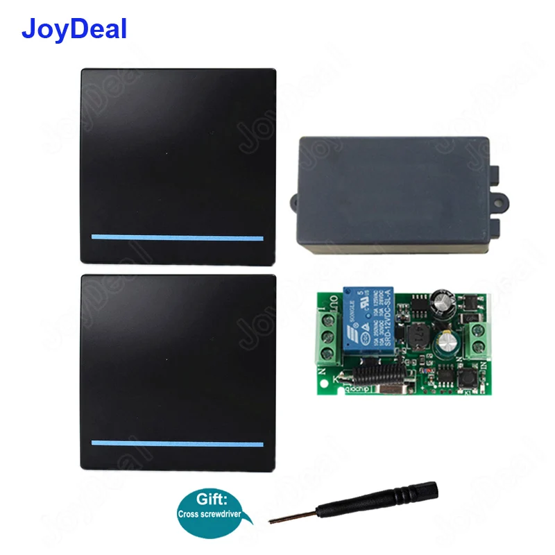 433 Mhz Universal Wireless RF Remote Control Switch Light AC 110V 220V 1CH Relay Receiver Wall Panel Bedroom Ceiling Lamp Switch
433 Mhz Universal Wireless RF Remote Control Switch Light AC 110V 220V 1CH Relay Receiver Wall Panel Bedroom Ceiling Lamp Switch