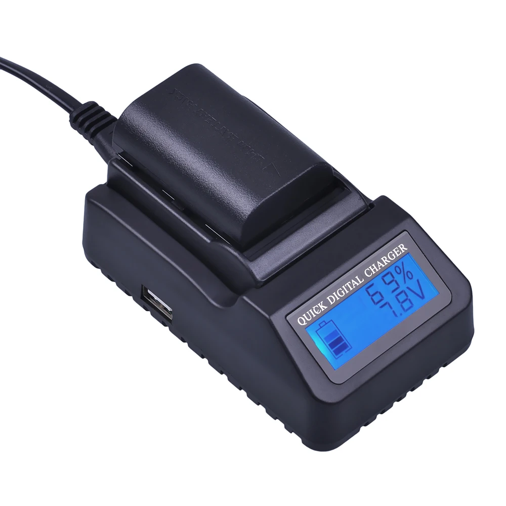 1pcs LP-E6 LP E6 LPE6 LP-E6N 2000mAh Rechargeable Li-ion Battery + LCD Quick Charger For Canon 5D Mark II III 7D 60D EOS 6D
1pcs LP-E6 LP E6 LPE6 LP-E6N 2000mAh Rechargeable Li-ion Battery + LCD Quick Charger For Canon 5D Mark II III 7D 60D EOS 6D