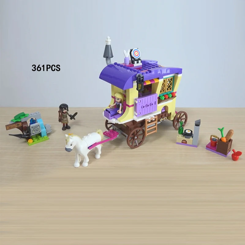 2018 fairy tale princess Rapunzel Travelling caravan building block horse figures Carriage bricks 41157 toys for girls gifts
2018 fairy tale princess Rapunzel Travelling caravan building block horse figures Carriage bricks 41157 toys for girls gifts