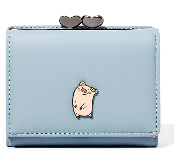 Cute Women Cartoon Animal Short Hasp Wallets Coin Pocket Card Photo Holder Love Purses Female Clutch PU Leather Money Clips D497 
Cute Women Cartoon Animal Short Hasp Wallets Coin Pocket Card Photo Holder Love Purses Female Clutch PU Leather Money Clips D497