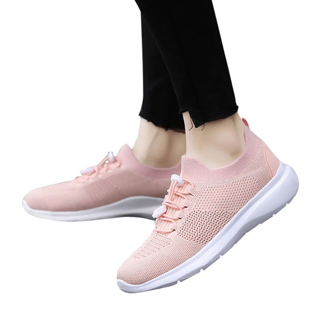 CHAMSGEND New Women's Casual fly woven mesh breathable lightweight soft bottom running shoes wild fashion running shoes
CHAMSGEND New Women's Casual fly woven mesh breathable lightweight soft bottom running shoes wild fashion running shoes