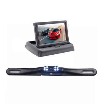 Gianloon 4.3"Foldable TFT LCD Car Monitor + Night Vision Rear View Camera with 8IR Lights Reverse Camera
Gianloon 4.3"Foldable TFT LCD Car Monitor + Night Vision Rear View Camera with 8IR Lights Reverse Camera