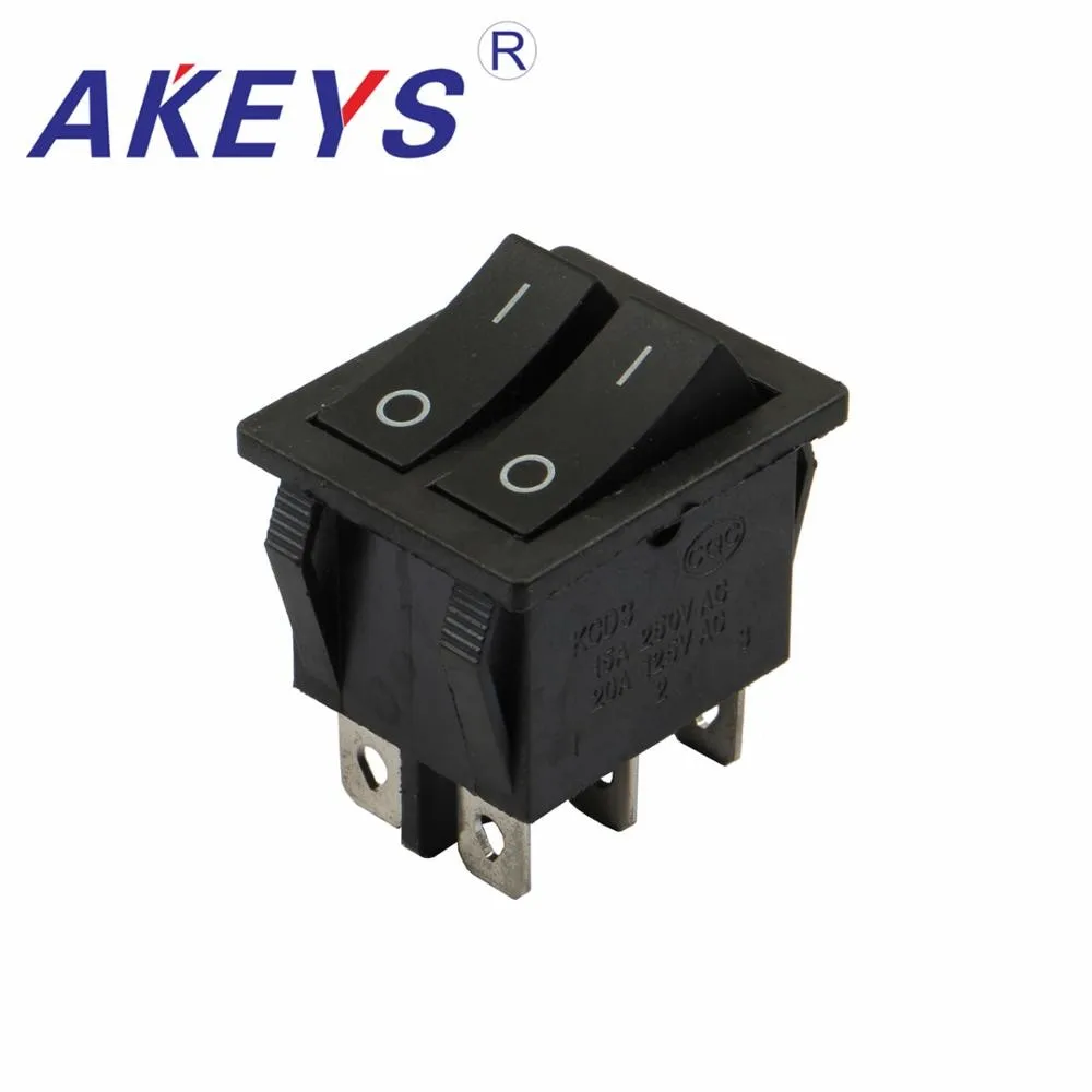 5PCS KCD4-202-6P 6pins 2nd gear 31*25mm rocker switch High - life ship type switch
5PCS KCD4-202-6P 6pins 2nd gear 31*25mm rocker switch High - life ship type switch