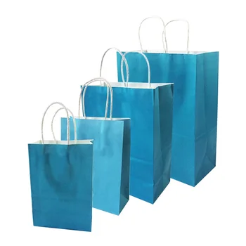 10 Pcs/lot Festival Gift Kraft Bag Blue Shopping Bags DIY Multifunction Recyclable Paper Bag With Handles 4 Size Optional
10 Pcs/lot Festival Gift Kraft Bag Blue Shopping Bags DIY Multifunction Recyclable Paper Bag With Handles 4 Size Optional