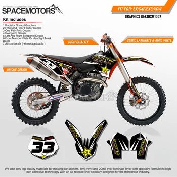 MotoSpace Customized Team Graphics Backgrounds Decals 3M Custom Stickers For KTM SX SXF XCF 2007-2010 EXC EXCF XCW 2008-2011 007
MotoSpace Customized Team Graphics Backgrounds Decals 3M Custom Stickers For KTM SX SXF XCF 2007-2010 EXC EXCF XCW 2008-2011 007
