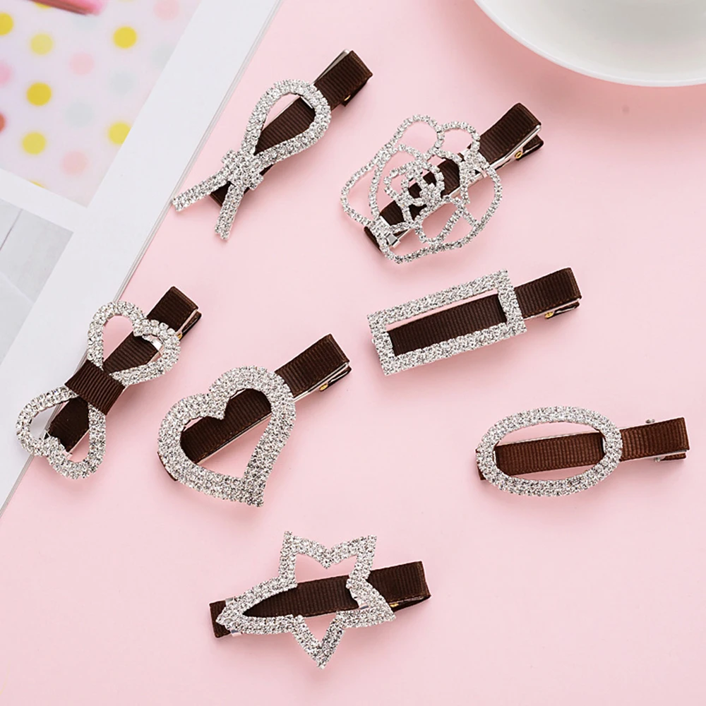 Korean Women Rhinestone Hair Clip Bling Crystal Handmade Hairpin Girls Hair Accessories Headband Barrette Styling Tools
Korean Women Rhinestone Hair Clip Bling Crystal Handmade Hairpin Girls Hair Accessories Headband Barrette Styling Tools