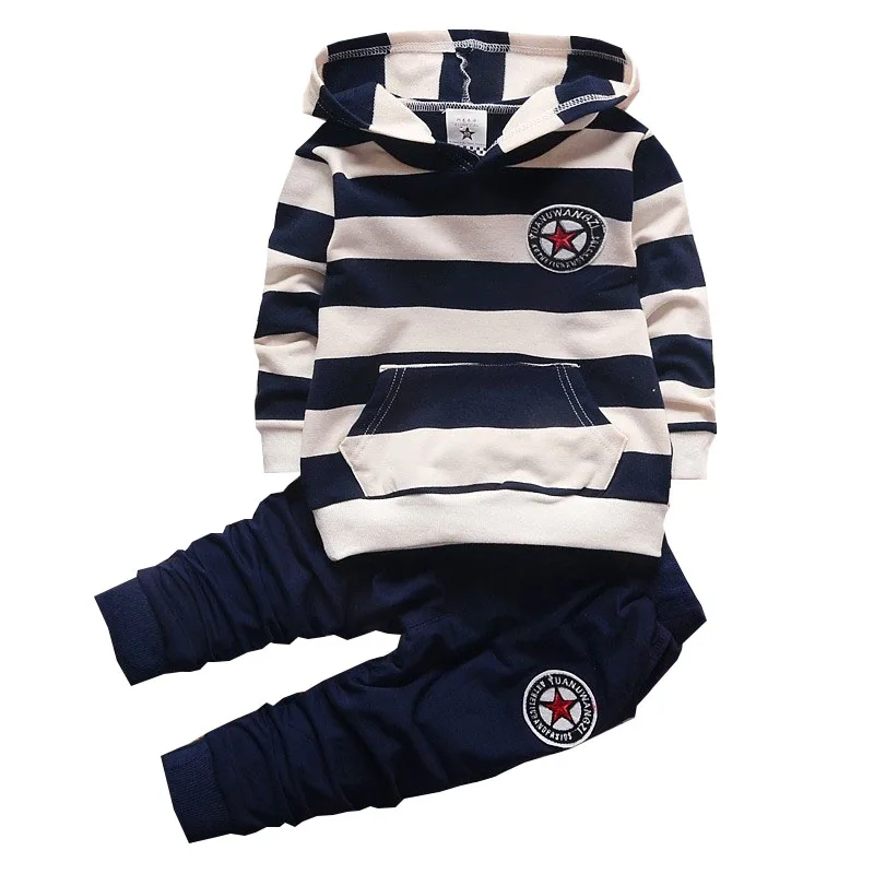 BibiCola Baby Boy Clothing Set Infant Bebe Sports Set Kid Hoodies+Pants Suit Set Toddler Girl Striped Tracksuit Children Clothes
BibiCola Baby Boy Clothing Set Infant Bebe Sports Set Kid Hoodies+Pants Suit Set Toddler Girl Striped Tracksuit Children Clothes