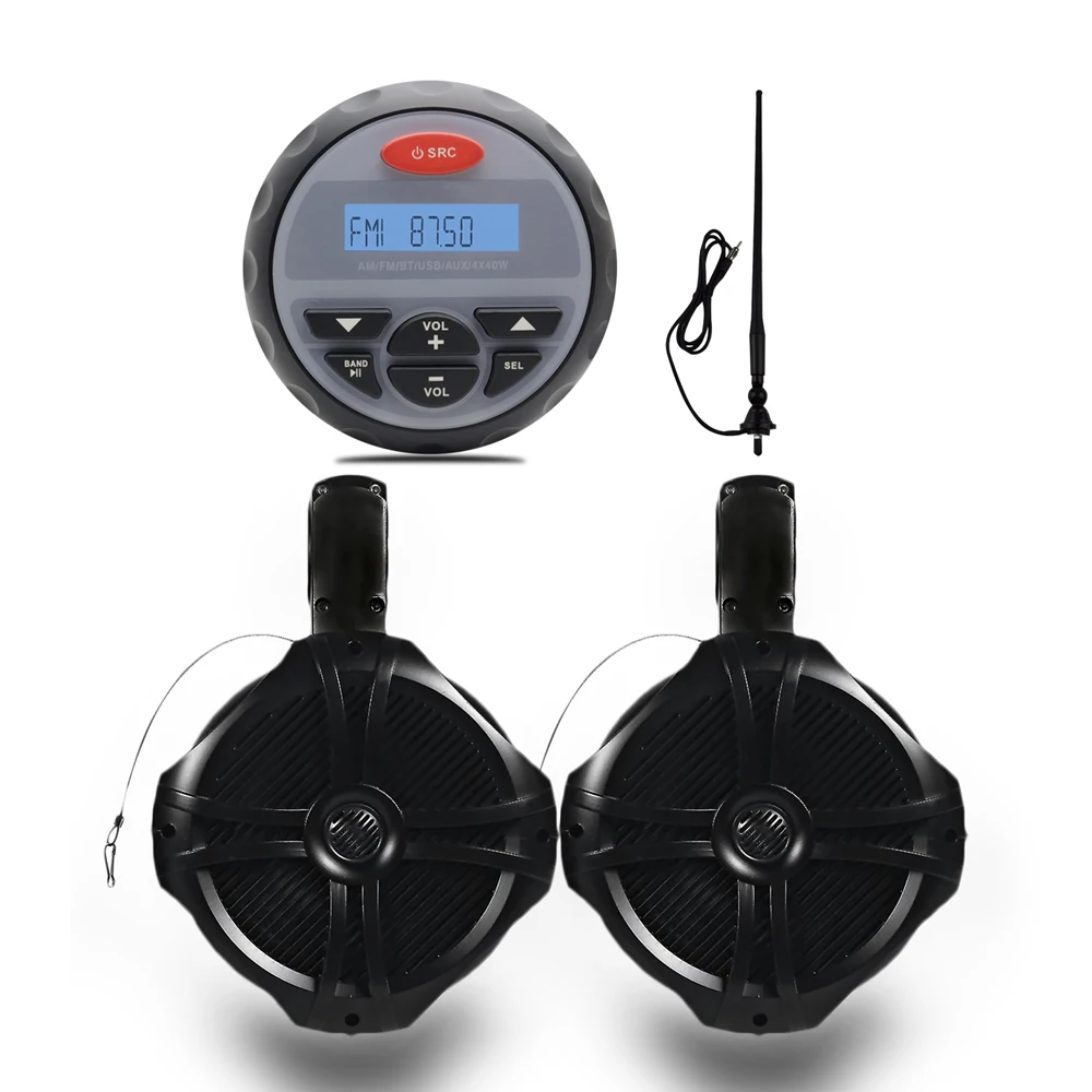 Водонепроницаемый морской Калибр Радио Автомобильный MP3-плеер/USB стерео для