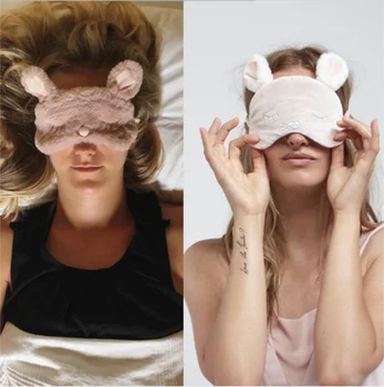 Popular Bunny Sleeping Eye Mask Cartoon Plush Eye Shade Sleep Mask Black Mask Bandage on Eyes for Sleeping / by dhl 100pcs
Popular Bunny Sleeping Eye Mask Cartoon Plush Eye Shade Sleep Mask Black Mask Bandage on Eyes for Sleeping / by dhl 100pcs