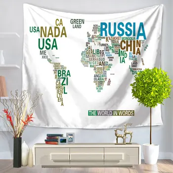 FLC World Map Pattern Home Tapestry Wall Hanging Colorful Printed Decorative Rug Blanket Wall Art Carpet 20
FLC World Map Pattern Home Tapestry Wall Hanging Colorful Printed Decorative Rug Blanket Wall Art Carpet 20
