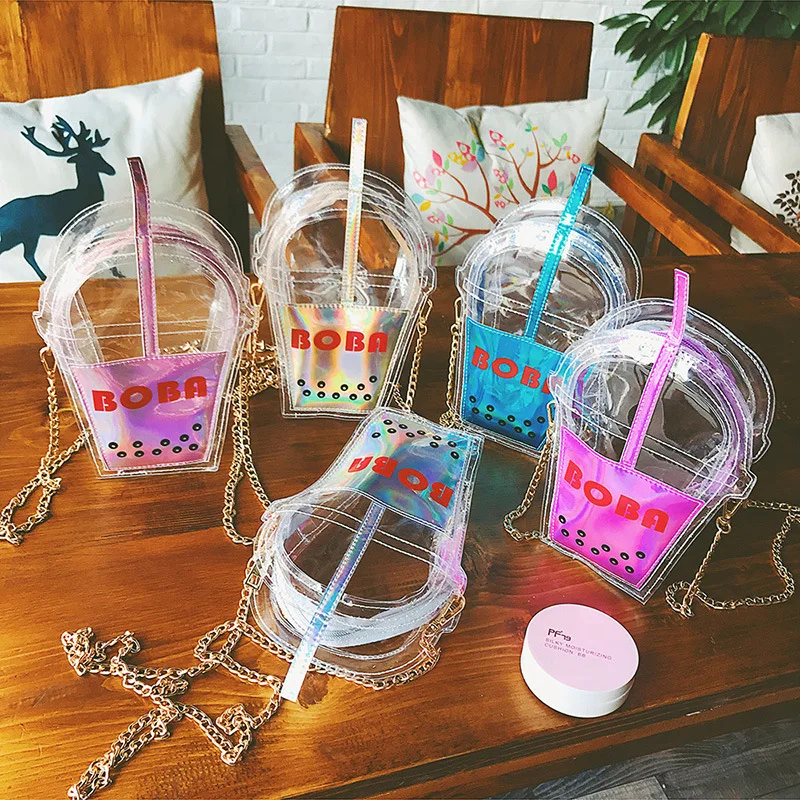 Personality Creative Coke bottle pack laser letter transparent jelly beach oblique crossbody bags for women Messenger Bags
Personality Creative Coke bottle pack laser letter transparent jelly beach oblique crossbody bags for women Messenger Bags