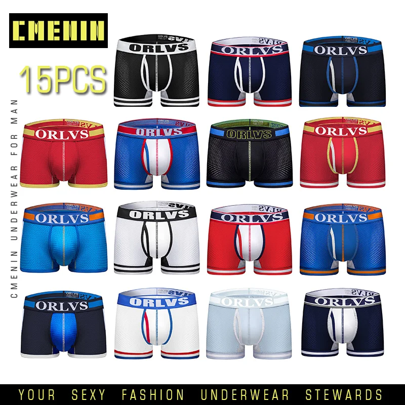 15pcs/lot Hot Male Underwear Sexy Men Boxer Men's Underpants For Man Panties Comfortable Breathable Cuecas Homme Mens Boxershort
15pcs/lot Hot Male Underwear Sexy Men Boxer Men's Underpants For Man Panties Comfortable Breathable Cuecas Homme Mens Boxershort