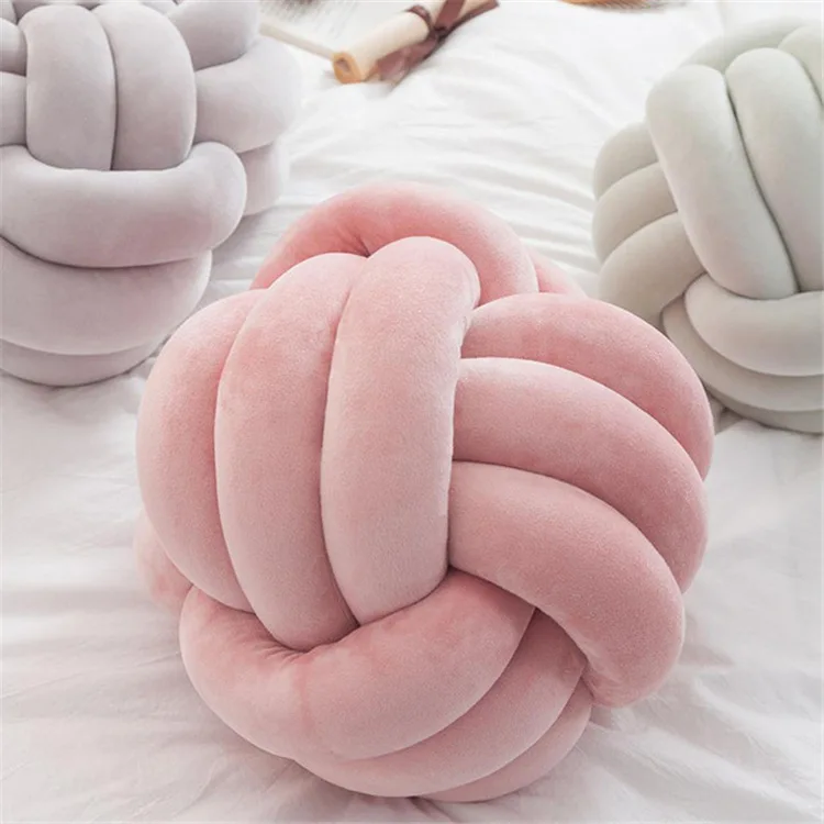 2/3 Strand Princess Baby Girl Room Decoration Knot Weaving Pillow Kid Ball Plush Toy Crib Protector Sofa Arm Cushion Photo Props
2/3 Strand Princess Baby Girl Room Decoration Knot Weaving Pillow Kid Ball Plush Toy Crib Protector Sofa Arm Cushion Photo Props