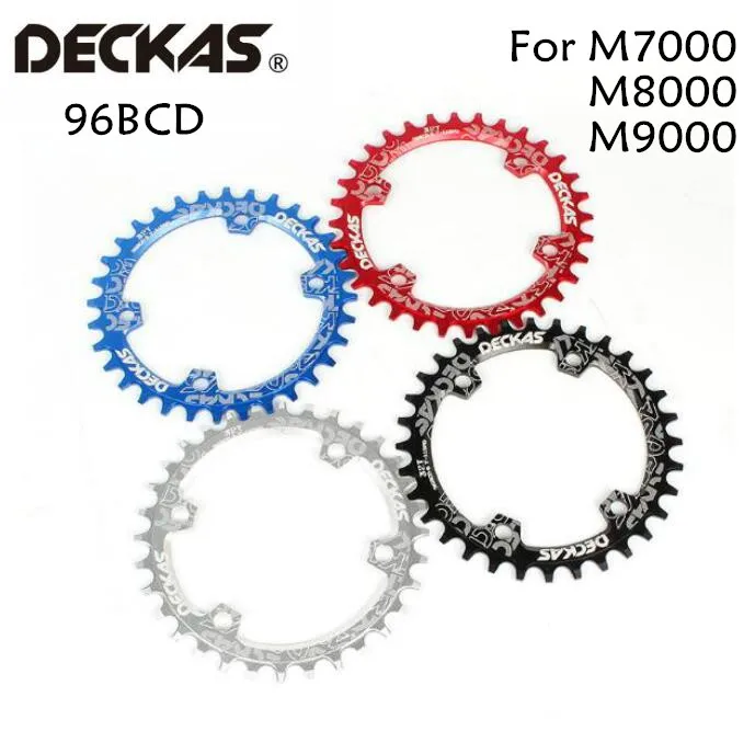 Deckas Round 96BCD Chainring MTB Mountain 96bcds Bike Bicycle 30T 32T 34T 36T 38T Crown Plate Parts For M7000 M8000 M9000 Deckas Round 96BCD Chainring MTB Mountain 96bcds Bike Bicycle 30T 32T 34T 36T 38T Crown Plate Parts For M7000 M8000 M9000