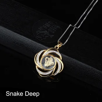 BeUrSelf Personalized Zodiac Necklace Rotatable 12 Animal Sign Pendant Flower Charm Necklace Zircon Micro Paved Copper Jewelry
BeUrSelf Personalized Zodiac Necklace Rotatable 12 Animal Sign Pendant Flower Charm Necklace Zircon Micro Paved Copper Jewelry