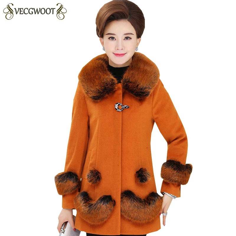 2019 Autumn Winter New Long Woolen coat Women Fashion Solid color Coat Women Long sleeve Fur collar Plus size Woolen coat LJ124
2019 Autumn Winter New Long Woolen coat Women Fashion Solid color Coat Women Long sleeve Fur collar Plus size Woolen coat LJ124