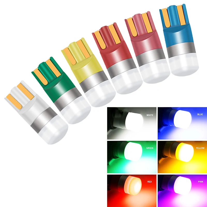1x T10 LED Light W5W LED 194 168 LED Car Auto Side Marker Light T10 Parking Width Interior Dome Bulb Reading Lamp blue pink red
1x T10 LED Light W5W LED 194 168 LED Car Auto Side Marker Light T10 Parking Width Interior Dome Bulb Reading Lamp blue pink red