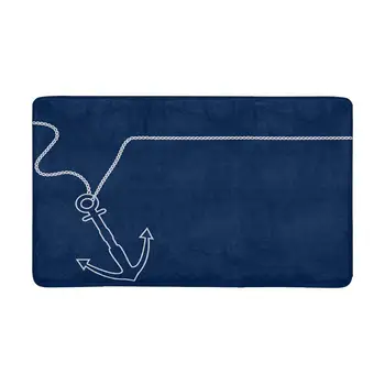 Anchor Nautical Indoor Entrance Doormat, Backing Non Slip Door Mat Entrance Rugs Home Decor 
Anchor Nautical Indoor Entrance Doormat, Backing Non Slip Door Mat Entrance Rugs Home Decor