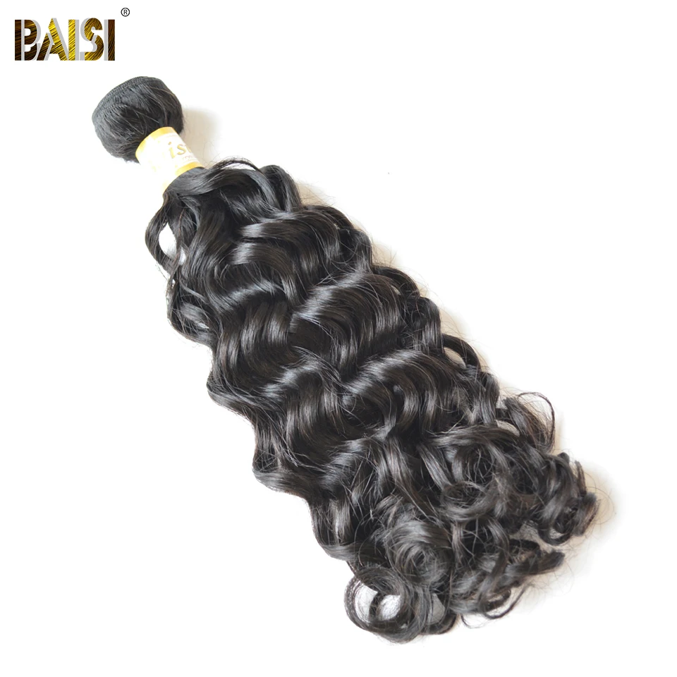 BAISI Hair Malaysian Remy Water Wave Hair Nature Color 100% Human Hair Bundles 10-28 Inch
BAISI Hair Malaysian Remy Water Wave Hair Nature Color 100% Human Hair Bundles 10-28 Inch